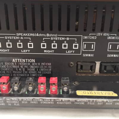 Sansui 331 AM/FM Stereo Receiver Vintage (1975-77) #1326 Good Used Working Condition image 14