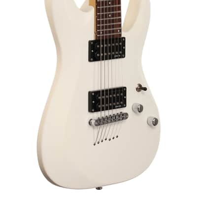 Schecter C7 Deluxe Electric Guitar Satin White image 9