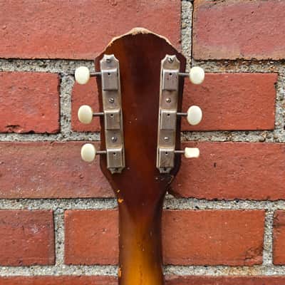 1959 Kay K6116 - Gleaming Auditorium Model - Acoustic Guitar - Sunburst image 5