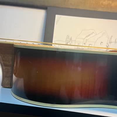 Kawai KF-90 Vintage Acoustic Guitar 60’s-70’s in Sunburst image 23