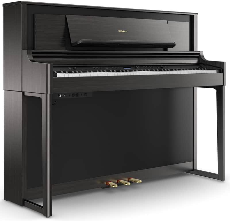 Roland LX-706 88-Key Digital Upright Piano 2018 - Present - Charcoal Black image 1