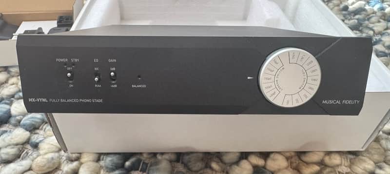 Music Fidelity Phono Pre-Amp  MX-VYNL 2025 - Black