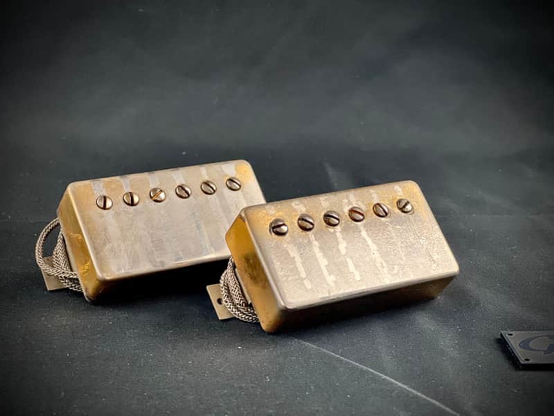 General Vintage Tone  General Vintage Tone  1957  PAF Humbuckers Double Black Celullose acetate Les image 1