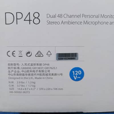 Midas DP48 Dual 48-Channel Personal Monitor Mixer with SD Recorder - 2021 - Black - NEW (1 Opened 4 Sealed Boxes) Set of 5 image 6