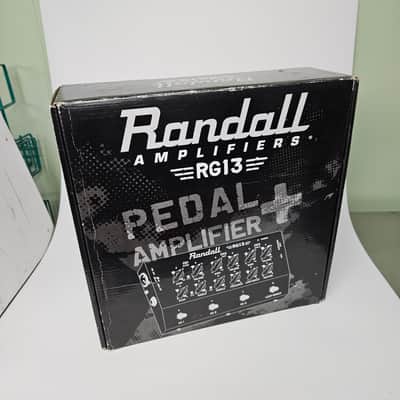Randall RG13 1-Watt 3-Channel Solid State Guitar Pedal Amp 2010s - Black image 1