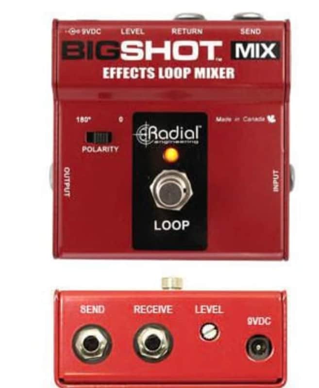 Radial Pédale sélecteur de boucle d'effet "BIGSHOT MIX" image 1