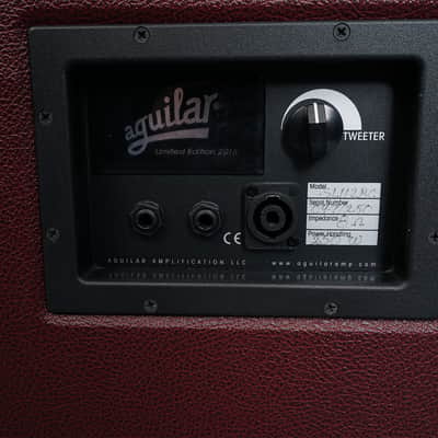 Aguilar SL 112 Super Lightweight 250-Watt 1x12" Bass Speaker Cabinet 2012 - Present - Cabernet image 3