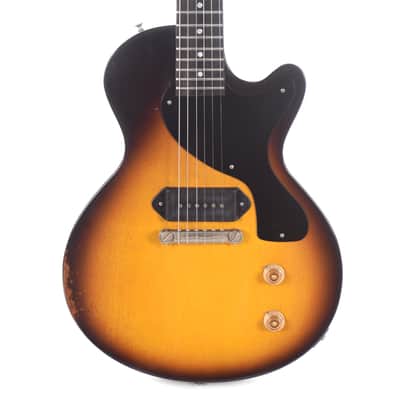 Eastman SB55/v Antique Sunburst w/Nitro Antique Varnish & Lollar '50s Spec Dog Ear P-90 image 1