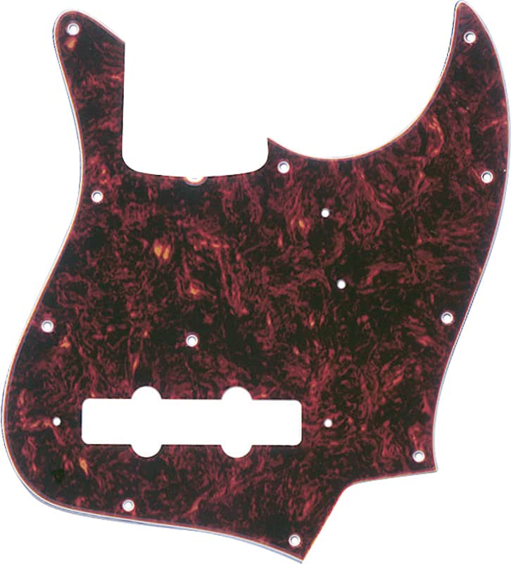 Fender American Vintage '60s Jazz Bass Pickguards (with Truss Rod Notch), 11-Hole Vintage Mount, image 1