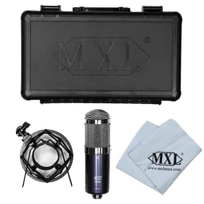 Liquid Audio MXL R144 Multi-Purpose Ribbon Microphone Bundle w/Pig Hog PHM10 8mm Mic Cable, Pop Filter Polishing Cloth image 4