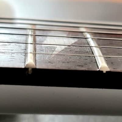 Rare Fernandes FST Lightning White MIJ Japan FR Set-neck image 9