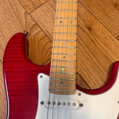 Fender American deluxe designer edition 2000 - Transparent Crimson Red image 2