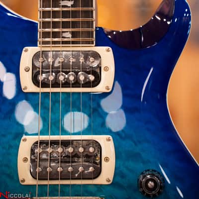 PRS SE CUSTOM 24-08 Quilt Lake Blue image 15
