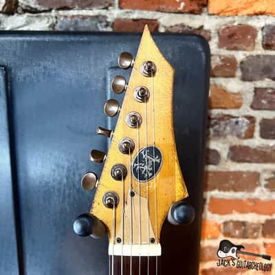 Badwater AXL Jacknife Electric Guitar w/ OHSC (2000s - Aged White) image 3