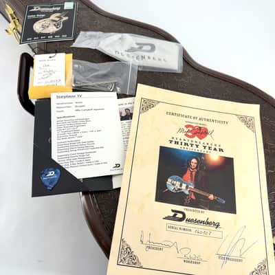 2014 Duesenberg Mike Campbell 30th Anniversary Starplayer TV – Lake Placid Blue image 13