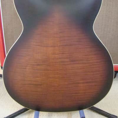 Washburn HB-36 2018 - Vintage Matte Tabacco Sunburst with Original Hard Shell Case Mint-New image 6