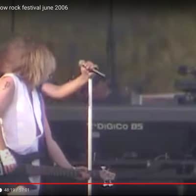 Rick Savage's, Def Leppard "Storyteller" Washburn XB925 5-String Bass Guitar (RS #2024) Authenticated! image 10