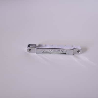 Gibson ABR-1 Tune-O-Matic Bridge with No Saddles Chrome image 2
