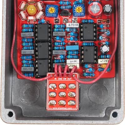 StewMac Lightcycle Phasor II Pedal Kit, With Bare Enclosure (12253) image 2