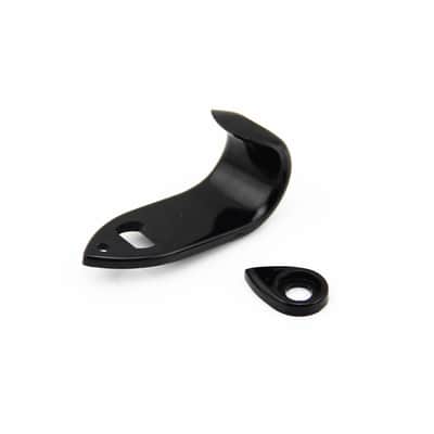 10Pcs Plastic Woodwind Musical Accessories Saxophone Thumb Rest Cushion Black image 1