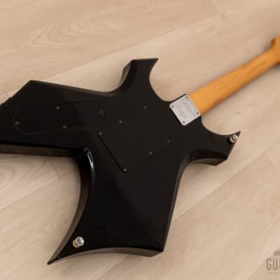 1989 BC Rich Warlock NJ Series Black w/ Floyd Rose, Japan image 13