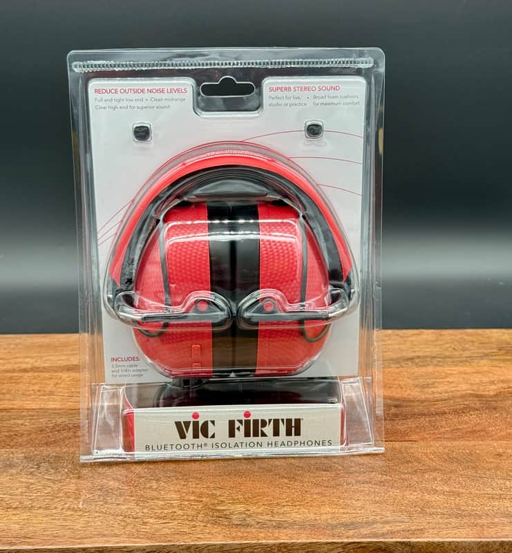 Immagine Vic Firth VXHP0012 Wireless Headphones 2023 - Present - Red - 1