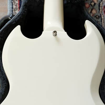 MIJ 1989 Greco Polaris White SG Standard model SS63-60 with Sheptone pickups image 12
