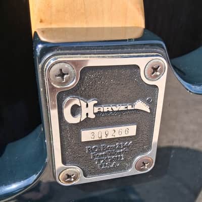 Charvel Model 3 HSS with Rosewood Fretboard 1986 - 1989 - Black image 8