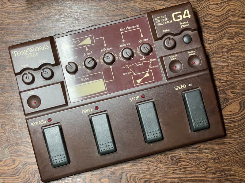 Korg ToneWorks G4 Rotary Speaker Simulator | Reverb