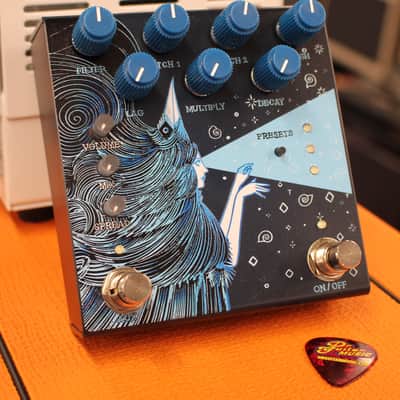 Old Blood Noise Endeavors Dark Star Stereo Soundscape Reverb Guitar Effects Pedal Blue image 1
