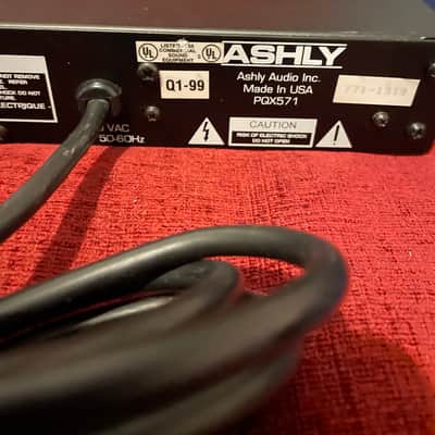 Ashly PQX 571 Seven Band Parametric EQ Grey (Versatile Mono EQ. Excellent Condition) image 5