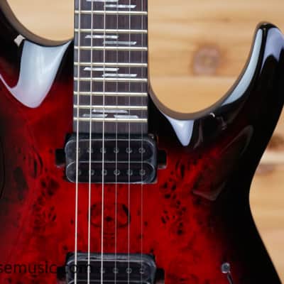 Schecter Omen Elite-6 - Black Cherry Burst image 4