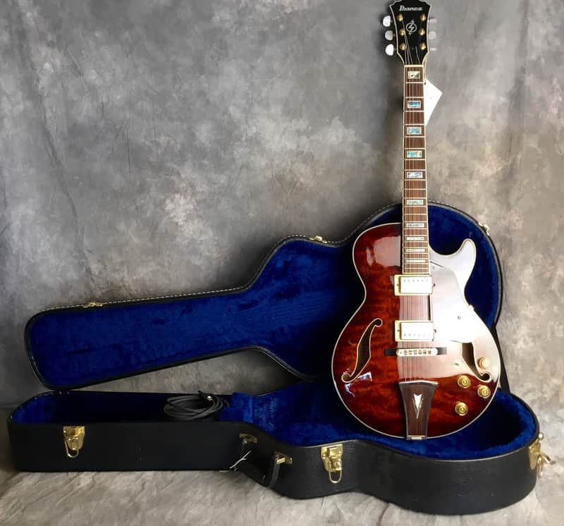 Ibanez Exceptional Ibanez Artcore AG95 DBS 12 01 Abalone | Reverb