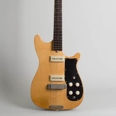 Carvin #32-SGB Solid Body Electric Guitar (1962), original black hard shell case. image 1