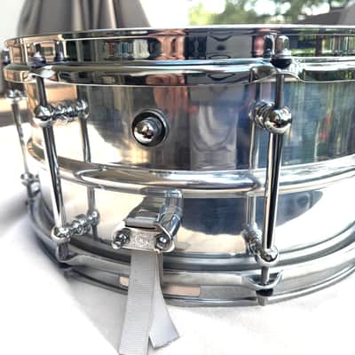 Dunnett Classic 14x6.5 Model 2N Modelling Aluminum Snare Drum 2015 - Chrome image 7