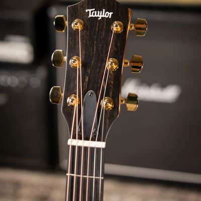 Taylor 214ce-K DLX Special Edition Grand Auditorium Acoustic/Electric Guitar - Honeyburst with Hardshell Case image 5