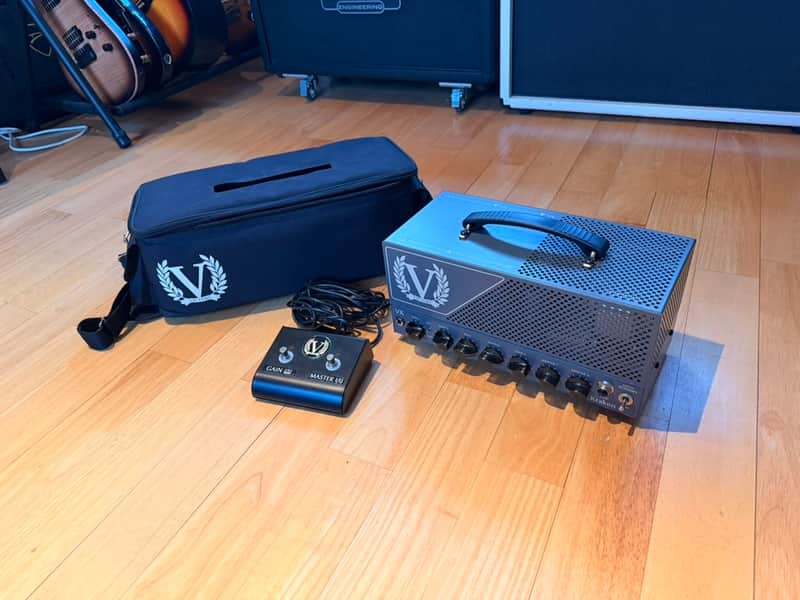 Victory Amps VX The Kraken Compact Series 50-Watt Guitar Head 2010s - Silver image 1
