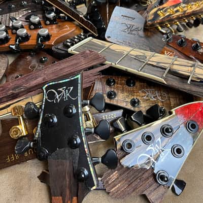 ViK Custom Guitar Parts - Mostly broken headstocks image 20