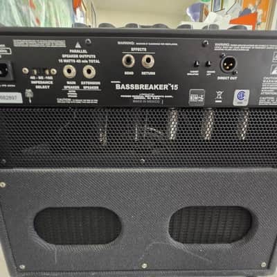 Fender Bassbreaker 15 Combo Tube Amplifier for Guitar image 4