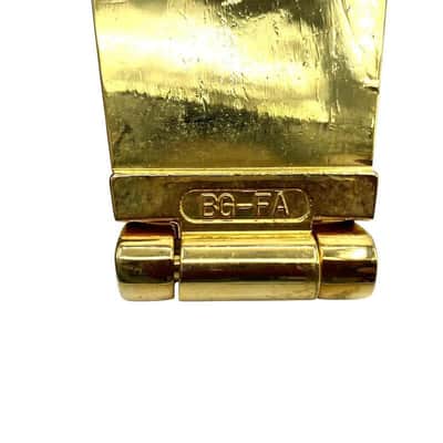 Ibanez BG-FA Gold Jazz Guitar Tailpiece Trapeze with Screws and Spring image 6