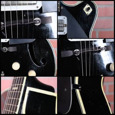 Silvertone Espanada H64 Black 1957 w/OHSC image 15