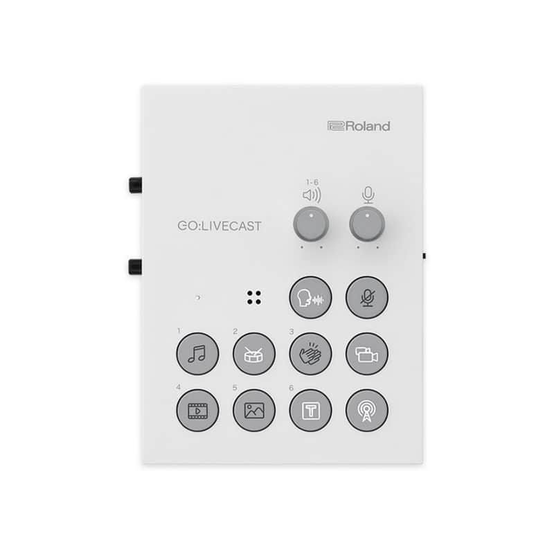 Roland Go Live Cast Live Streaming Audio Video Mixer for Mobile Devices image 1