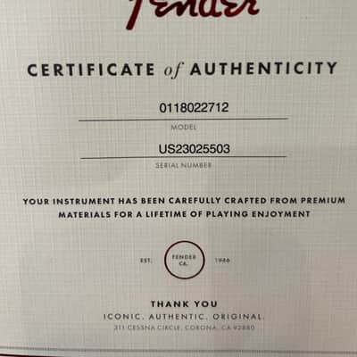 Fender American Ultra Stratocaster HSS Maple Ultraburst #US23025503 8 lbs 11.0 oz image 6