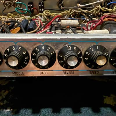 1974 Fender Quad Reverb 2-Channel 100-Watt Amplifier Bild 4