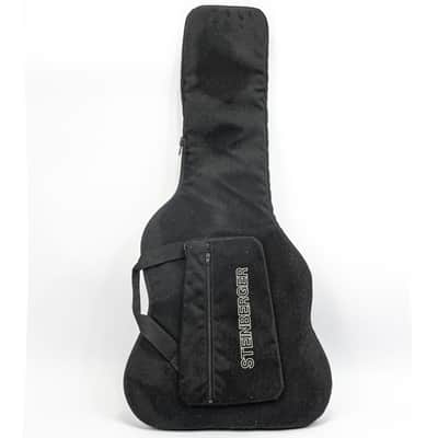 1989 Steinberger GM4TA Flagship Guitar — Newburgh, NY — Black w/ White Binding image 19