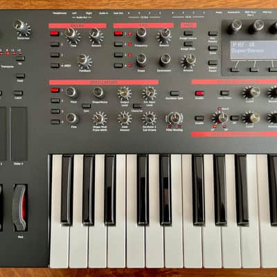 Dave Smith Instruments Pro 2 44-Key Monophonic / Paraphonic Synthesizer 2014 - 2018 - Black with Wood Sides image 2