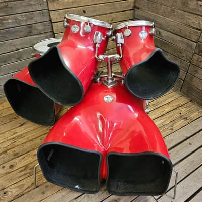 Drum Kit Staccato 1970s Thunderhorn, Red Gloss USED! RKSTK010426 image 2