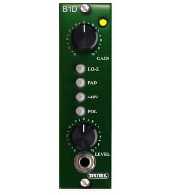 BURL Audio B1D 500 Series Mic Preamp/DI (Brand New) image 1