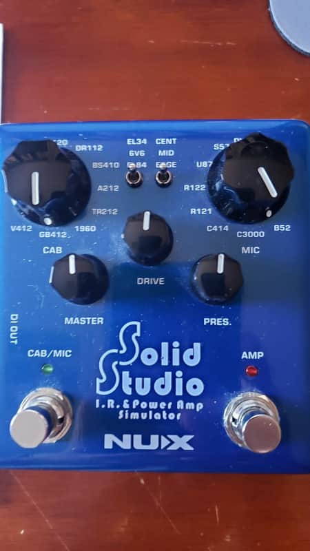 Free Justin YORK AND OH IRs Included -NuX Solid Studio IR and Power Amp Simulator image 1