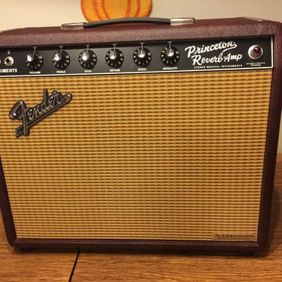 Fender Princeton Reverb (Alessandro) Bordeaux Red image 2